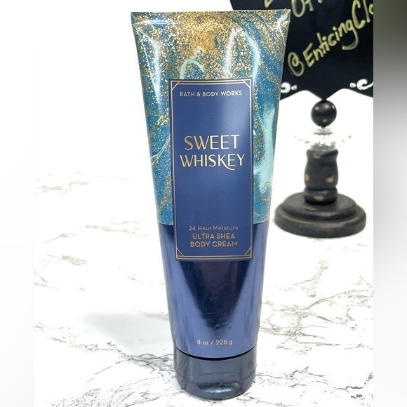 Bath & Body Works Sweet Whiskey Ultra Shea Body Cream Discontinued - Picture 2 of 4